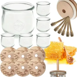 sloiki-na-miod-weck-zestaw-sloikow-do-miodu-z-nabierakiem-580ml-w2-6szt-eko