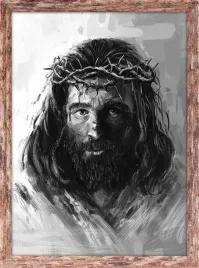 obraz-jezus-chrystus-ecce-homo-rama-brazowa-z-przetarciami-50-cm-x-70-cm