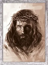 obraz-jezus-chrystus-ecce-homo-rama-szara-z-przetarciami-50-cm-x-70-cm