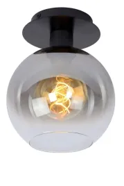 lampa-sufitowa-punktowa-czarna-szklana-dymiona-kula-spot-nowoczesna-lucide