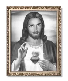 obraz-religijny-najswietsze-serce-jezusa-rama-z-ornamentem-20-cm-x-25-cm