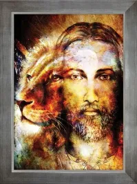 obraz-religijny-jezus-chrystus-rama-srebrna-30-cm-x-40-cm