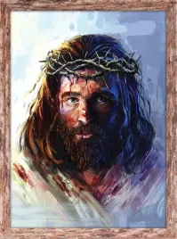 obraz-jezus-chrystus-ecce-homo-rama-brazowa-z-przetarciami-50-cm-x-70-cm