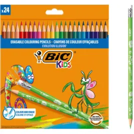 bic-kredki-szkolne-scieralne-z-gumka-kids-evolution-illusion-24-kolory