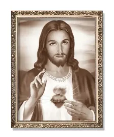 obraz-religijny-najswietsze-serce-jezusa-rama-z-ornamentem-20-cm-x-25-cm