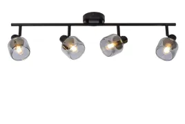 lampa-sufitowa-czarna-szklane-klosze-listwa-74-cm-4-reflektorki-lucide