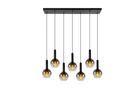lampa-wiszaca-czarna-szklane-kule-7-pkt-nad-stol-wyspe-do-jadalni-lucide