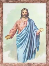 obraz-religijny-jezus-chrystus-rama-brazowa-z-przetarciami-50-cm-x-70-cm