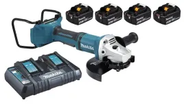 makita-aku-szlifierka-katowa-lxt-36v-230mm-4x5ah-bl1850-dc18rd-dga900z