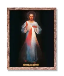 obraz-jezu-ufam-tobie-jezus-milosierny-rama-brazowa-30-cm-x-40-cm