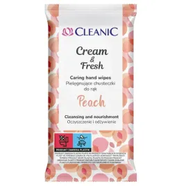 cleanic-pielegnujace-chusteczki-do-rak-cream-and-fresh-peach-15szt