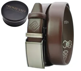 polski-skorzany-pasek-c-braz-promesso-automat-3cm-metalowe-pudelko-prezent