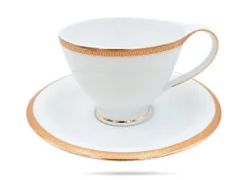 filizanka-ze-spodkiem-200-ml-antonio-gold-plus-porcelana-bogucice