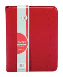 antra-teczka-suwakowa-na-dokumetny-kalkulator-zestaw-notes-w-linie-czerwona