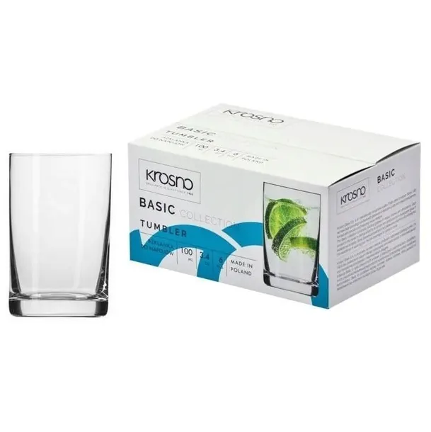 6-x-literatka-mala-szklanka-100-ml-basic-krosno-seria-basic-kod-producenta-f687383010017000