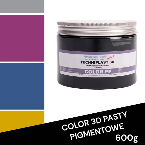 Barwnik pasta pigmentowa do żywic COLOR 3D 600g