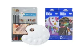 zestaw-farby-akrylowe-lub-olejne-pedzle-paleta