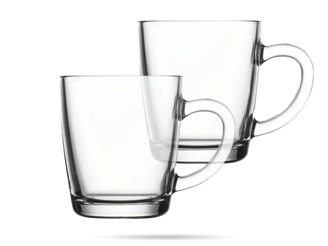 kubki-basic-340-ml-2-szt-szklanki-z-uchem-basic-pasabahce-stan-nowy