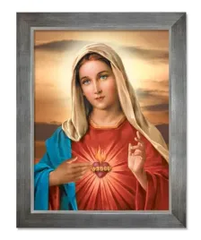 obraz-swiety-serce-maryi-rama-srebrna-30-cm-x-40-cm