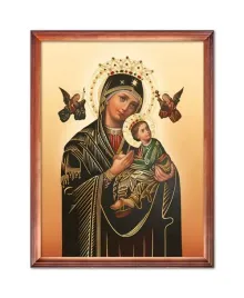obraz-matka-boza-nieustajacej-pomocy-rama-drewniana-50-cm-x-70-cm