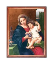 rysunek-matka-boza-i-dzieciatko-jezus-rama-drewniana-50-cm-x-70-cm