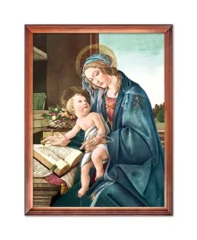 rysunek-matka-boza-i-dzieciatko-jezus-rama-drewniana-20-cm-x-25-cm