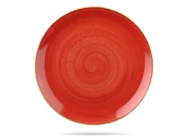 talerz-obiadowy-288-cm-czerwony-berry-red-stonecast-porcelana-churchill