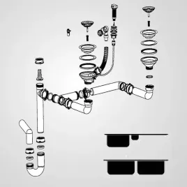 syfon-dwukomorowy-przyscienny-automatyczny-do-zlew