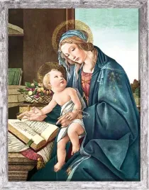 rysunek-matka-boza-i-dzieciatko-jezus-rama-szara-20-cm-x-25-cm