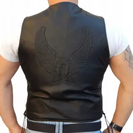 kamizelka-motocyklowa-prospeed-skorzana-czarna-z-motywem-orla-m