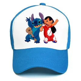 czapka-dziecieca-niebieska-na-lato-urodziny-dla-fana-lilo-and-stich-wzory