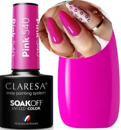 claresa-lakier-hybrydowy-do-paznokci-pink-540-ciemny-rubinowy-roz