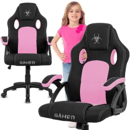 fotel-krzeslo-obrotowe-do-biurka-ucznia-gracza-szkoly-wentylowane-z-tkaniny