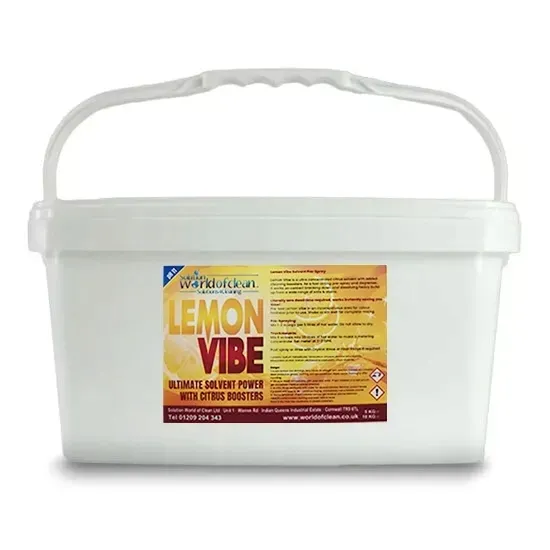 Silny PRESPRAY solventowy Solution World of Clean Lemon Vibe 10 kg