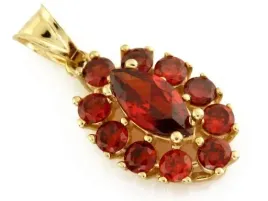 zloty-komplet-kolczyki-i-zawieszka-markiza-z-czerwonych-cyrkonii