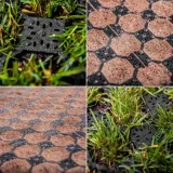 kratka-trawnikowa-geokrata-eko-krata-ogrodowa-na-skarpy-rowy-mocna-39x39x3-stan-nowy