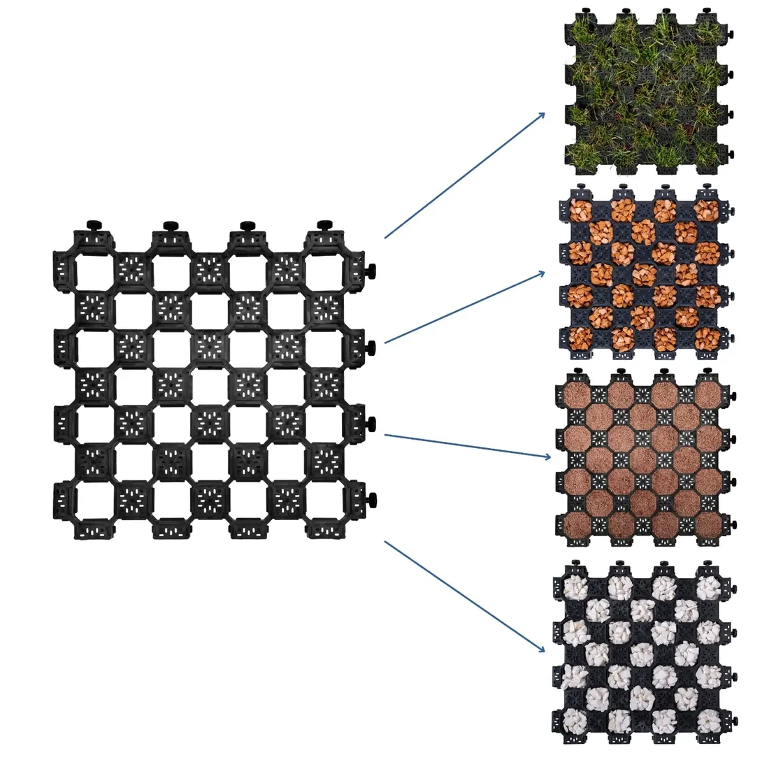 kratka-trawnikowa-geokrata-eko-krata-ogrodowa-na-skarpy-rowy-mocna-39x39x3-stan-nowy