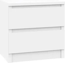 szafka-nocna-stolik-nocny-40cm-2-szuflady-bialy