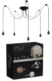 lampa-sufitowa-wiszaca-zyrandol-pajak-loft-5xe27-led-edo