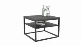 stolik-kawowy-z-polka-loft-czarny-mat-60x60