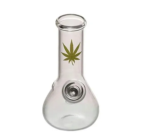 fajka-wodna-szklana-bongo-amsterdam-leaf-stan-nowy