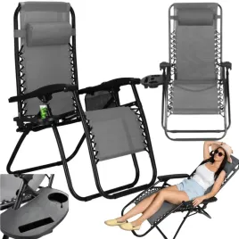 lezak-ogrodowy-plazowy-grawitacyjny-krzeslo-fotel-skladany-z-poduszka-szary