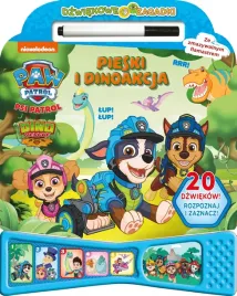 psi-patrol-dzwiekowe-zagadki-pieski-i-dinoakcja-ksiazka-dzwiekowa-pisak