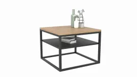 stolik-kawowy-z-polka-loft-dab-odwieczny-60x60