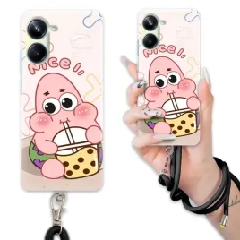 etui-do-realme-10-pro-5g-case-ochrona-sznurek-czarny-spongebob-mix-wzory