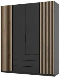 szafa-kaja-2lam-2f-3s-szafa-200cm-szuflady-lamele-polki-drzwi-czarny