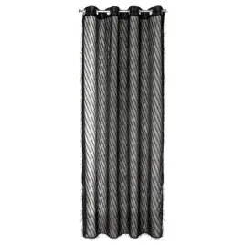 zaslona-gotowa-laurel-140x250-czarna-moherowe-nitki-blyszczaca-glamour