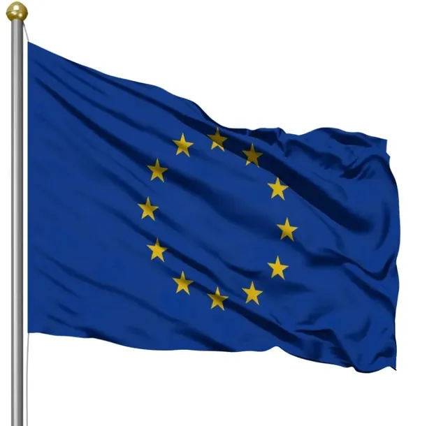 MOCNA Flaga Masztowa Unia Europejska Unii UE 150x90 CM