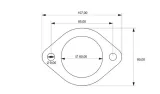 flansza-lacznik-ukladu-wydechowego-60mm-2-sruby-producent-czesci-turboworks