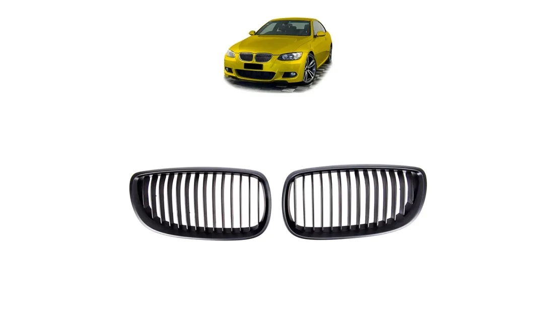 grill-bmw-3-e92-e93-pojedyncze-zeberka-matt-black-stan-nowy